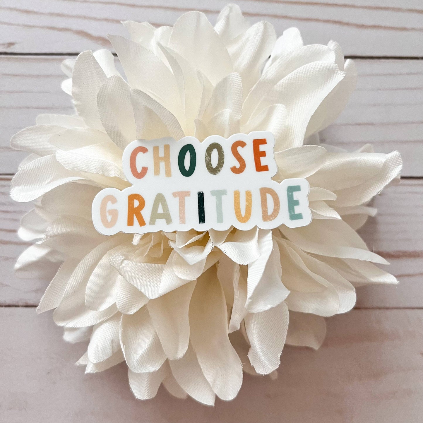 Choose Gratitude | Sticker