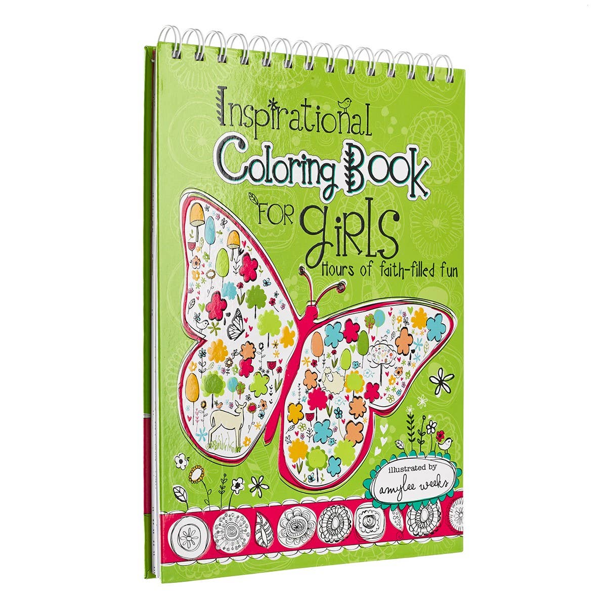 Inspirational Coloring Book For Girls
