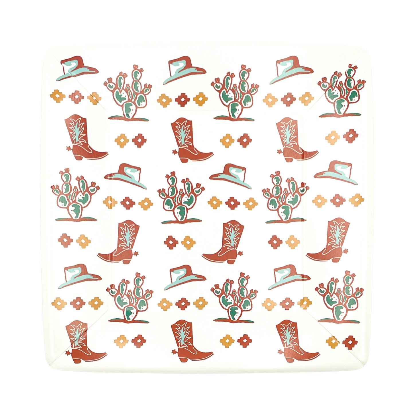 Vintage Desert Dinner Plates (pack of 8)