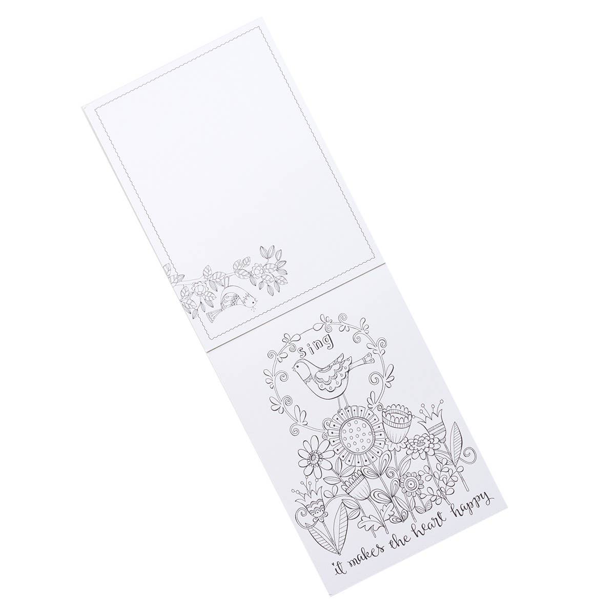 Be Still and Know | Coloring Cards