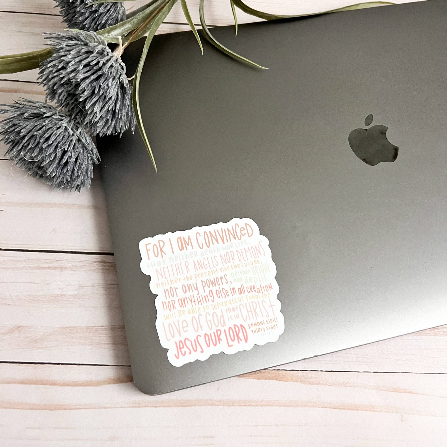 Faith Sticker | Romans 8:38-39