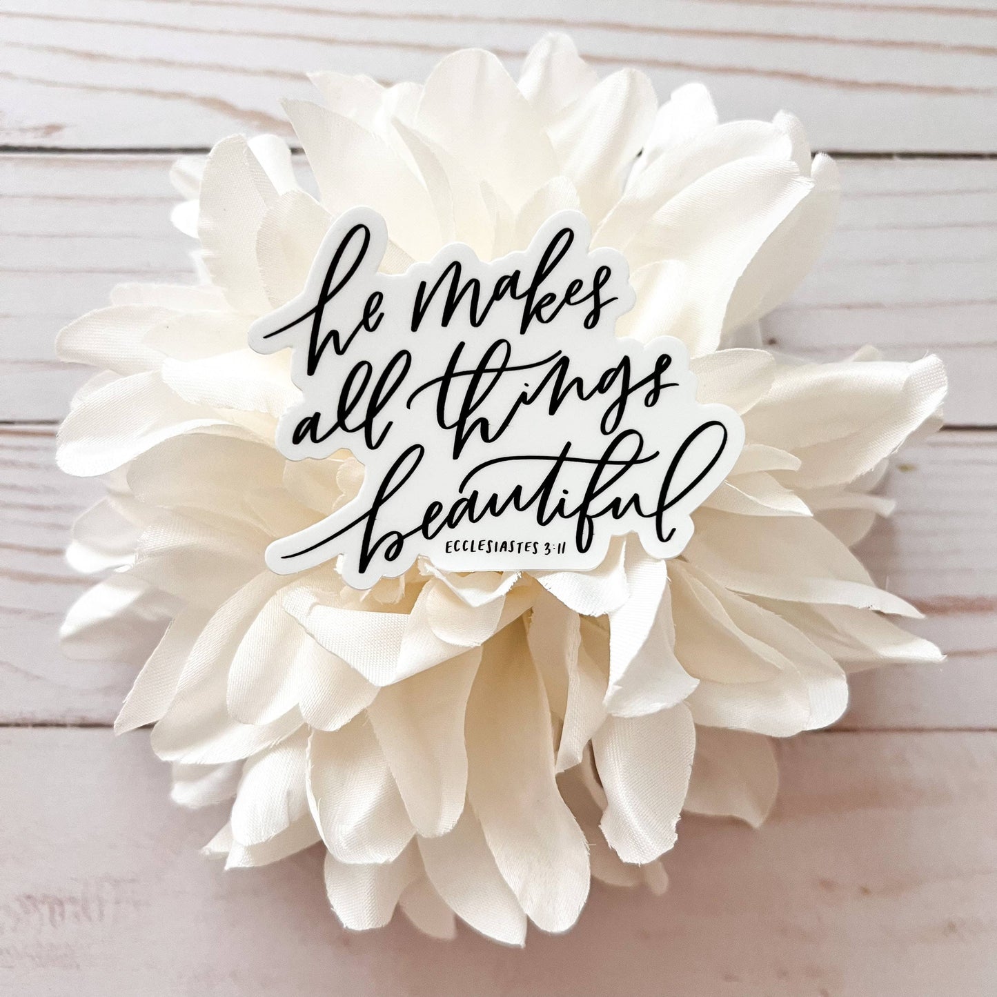 God Sticker | Ecclesiastes 3:11
