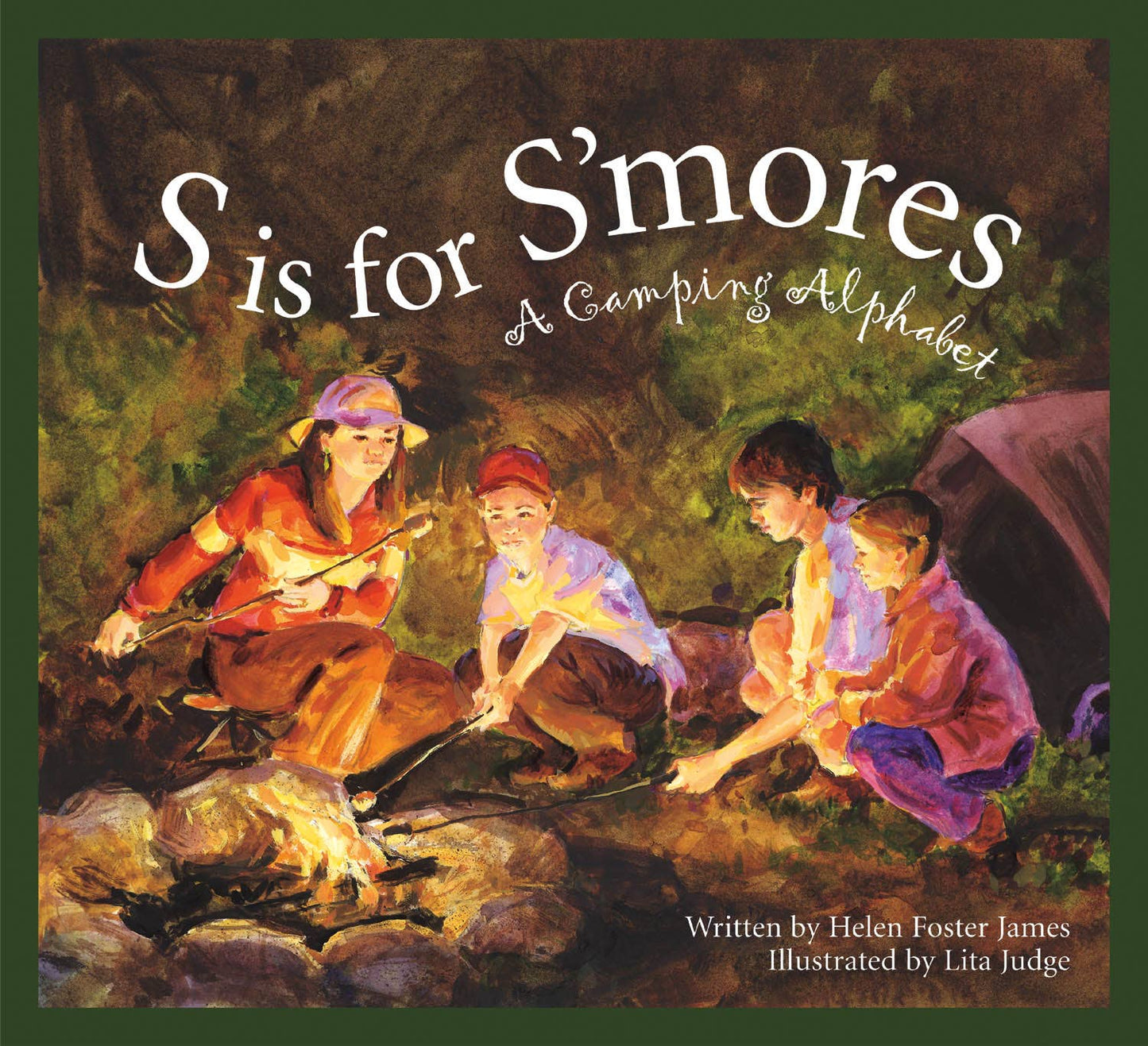 S is for S'mores | A Camping Picture Book