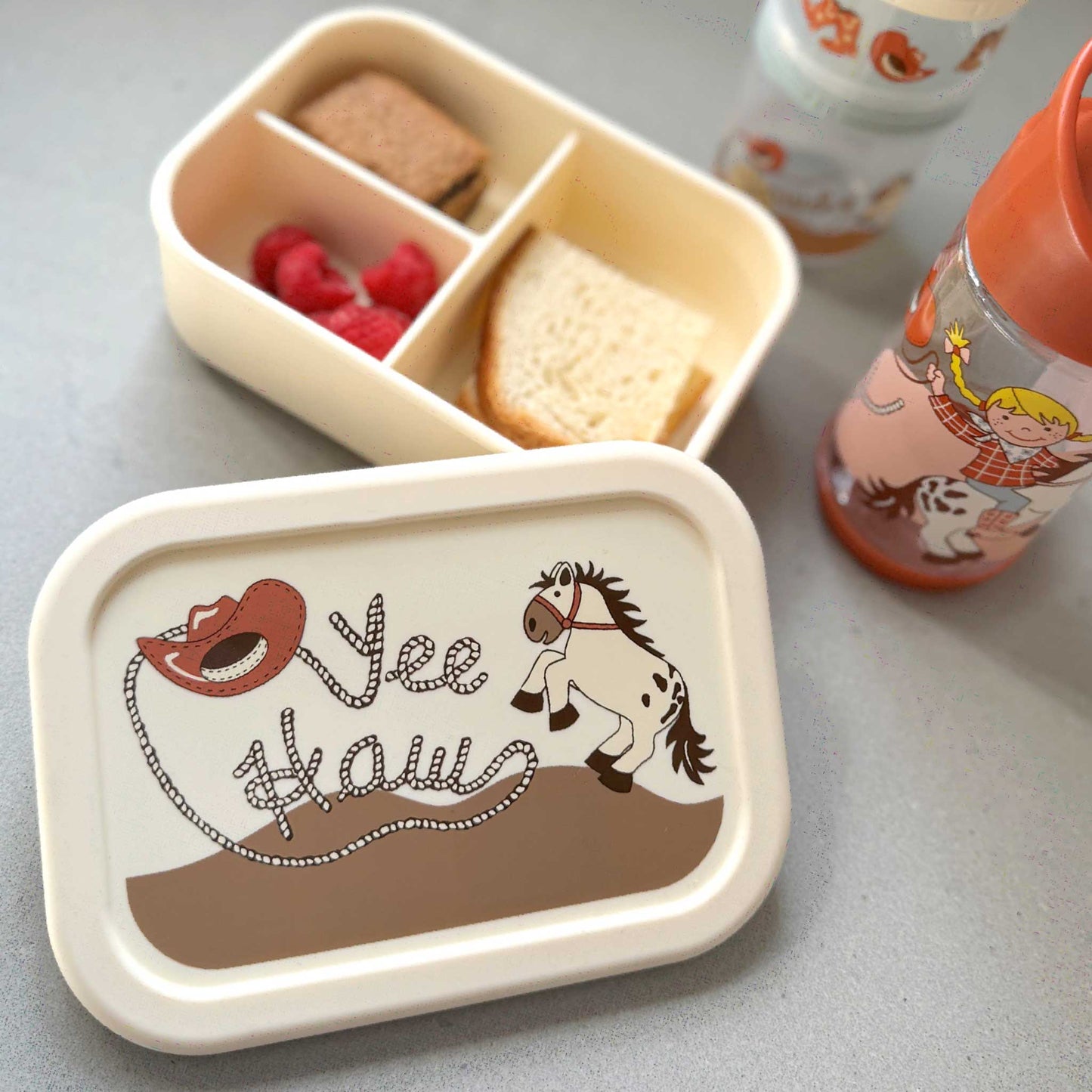 Fresh & Messy Silicone Bento Box | Yee Haw