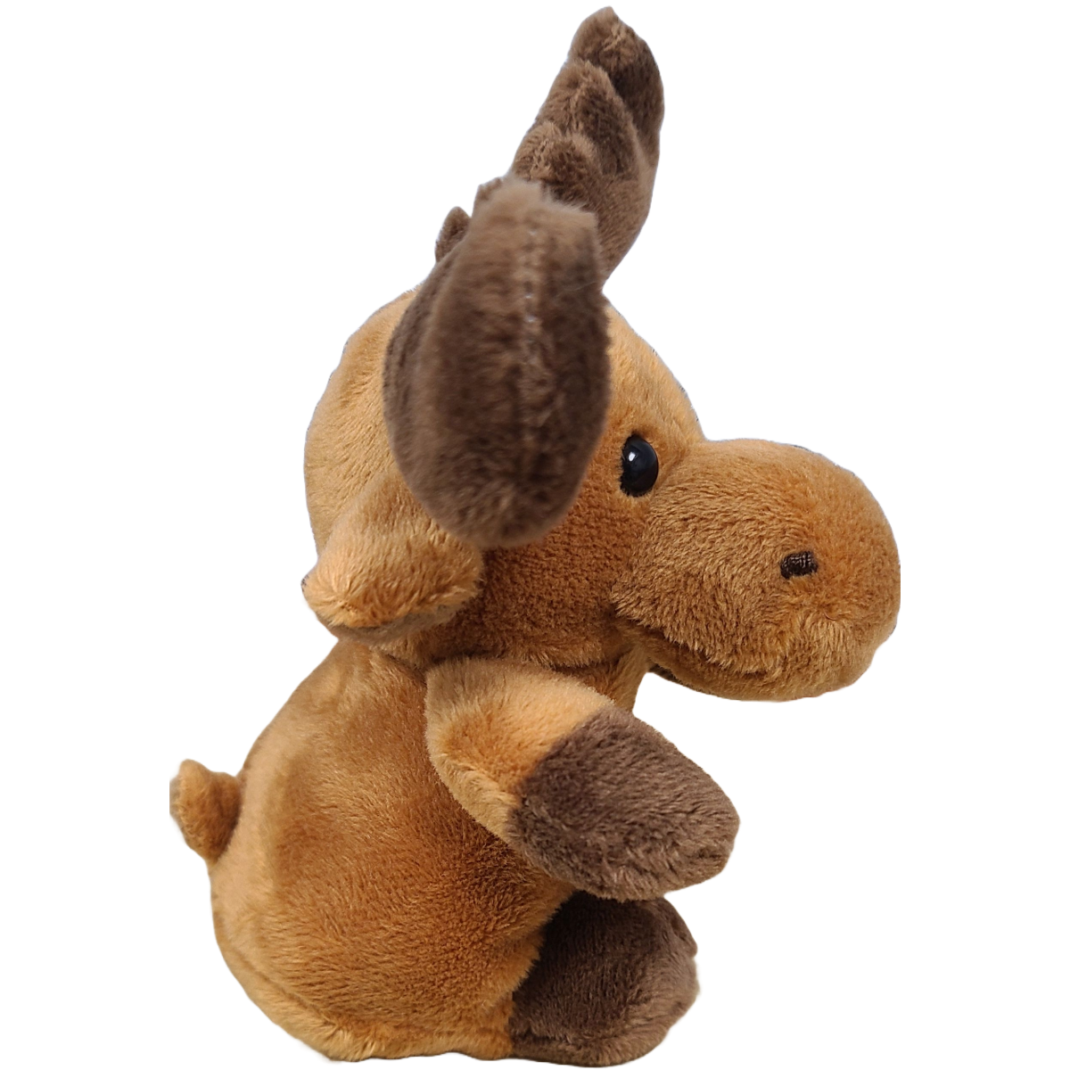 Rocky the Canned Moose - Stuffed Animal Plush w/Funny Jokes: Pop Top Lid