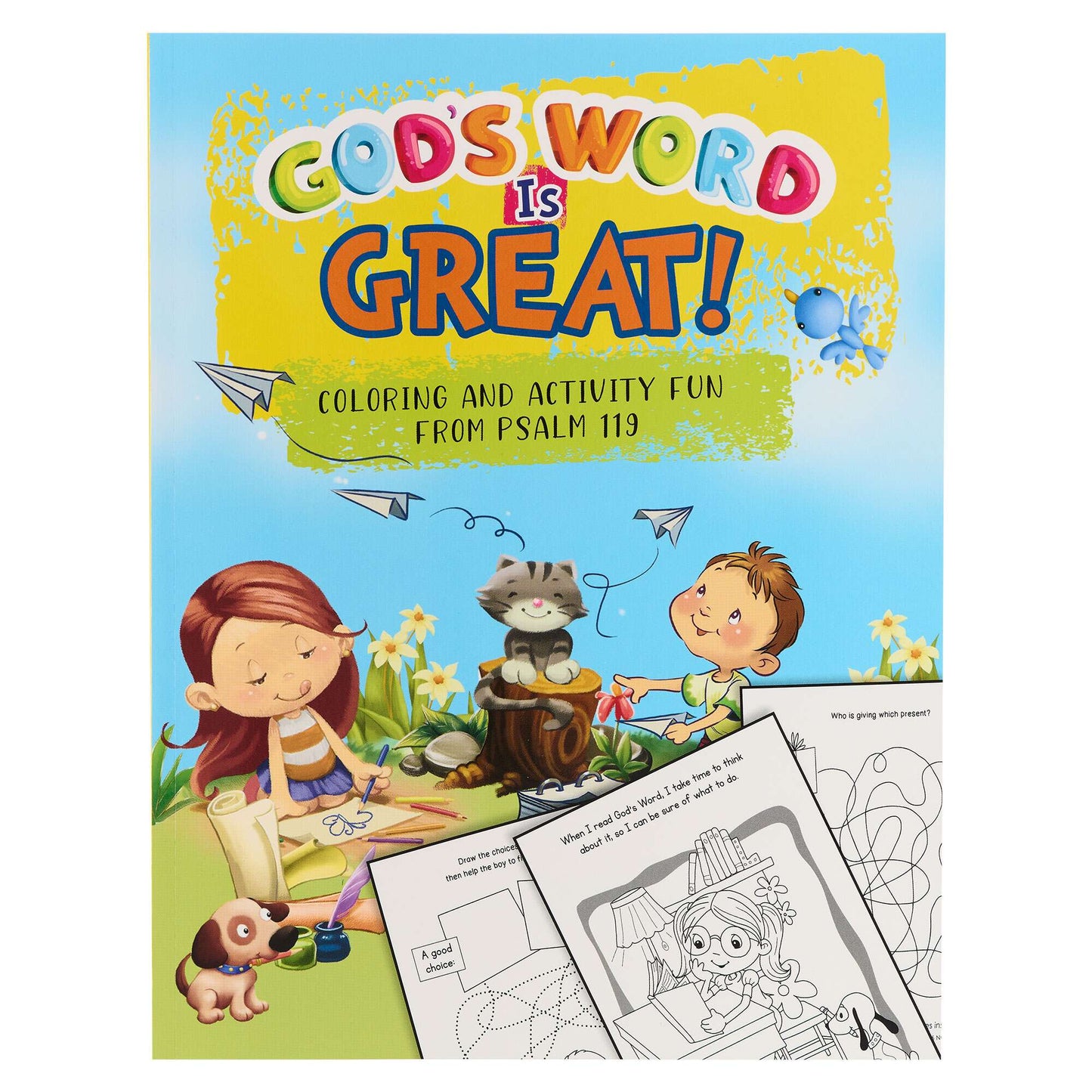 God's Word is Great | Coloring and Activity Book - Psalm 119