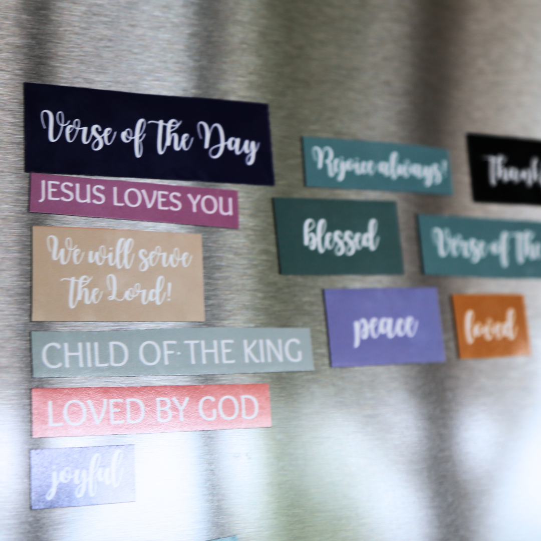 Bible Memory Magnets