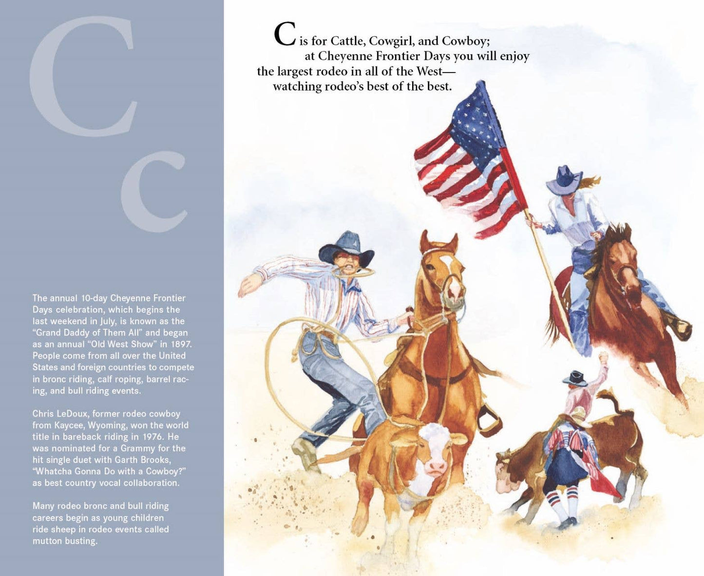 C Is For Cowboy | Wyoming Book