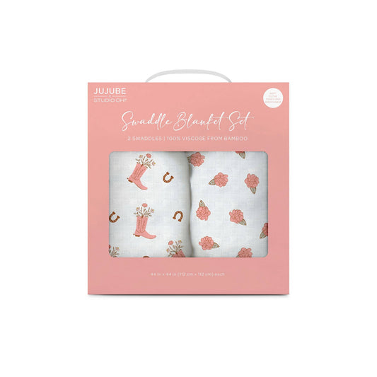 Swaddle Blanket Set | Bloomin' Boot