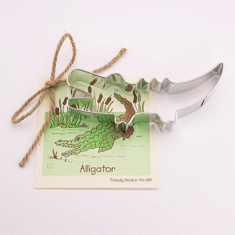 Alligator Cookie Cutter