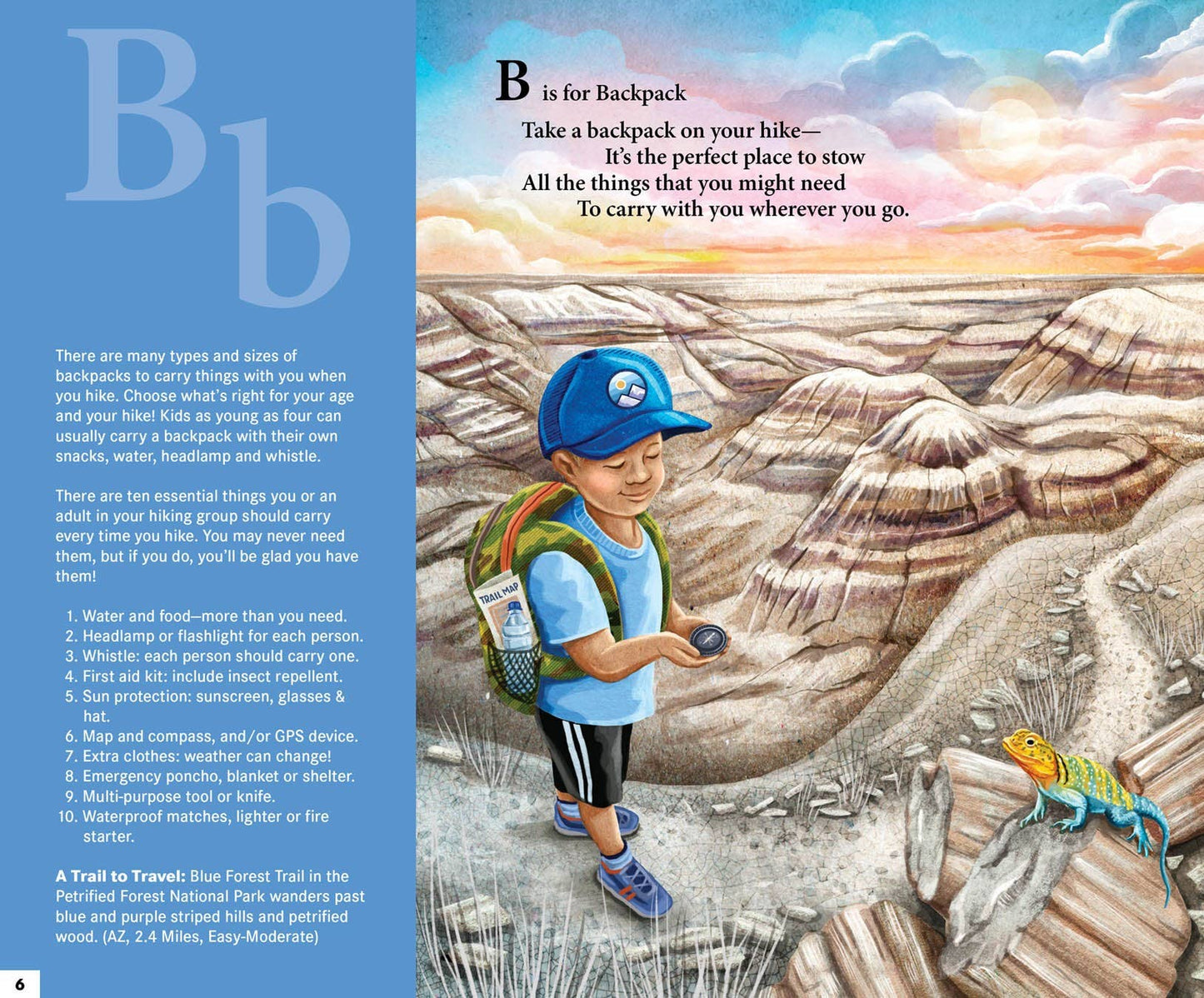 T is for Trails | A Hiking Alphabet Book