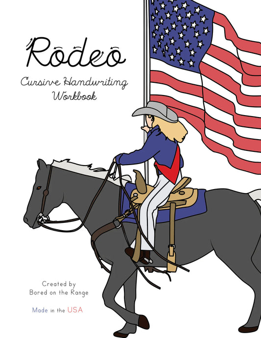 Rodeo Cursive Book