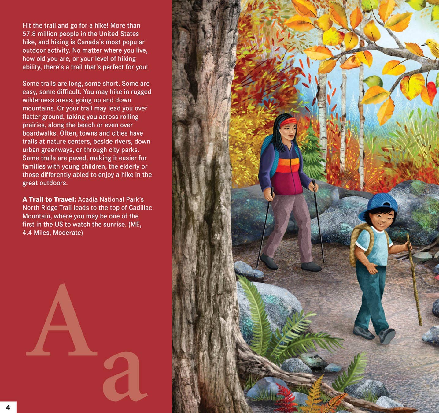 T is for Trails | A Hiking Alphabet Book