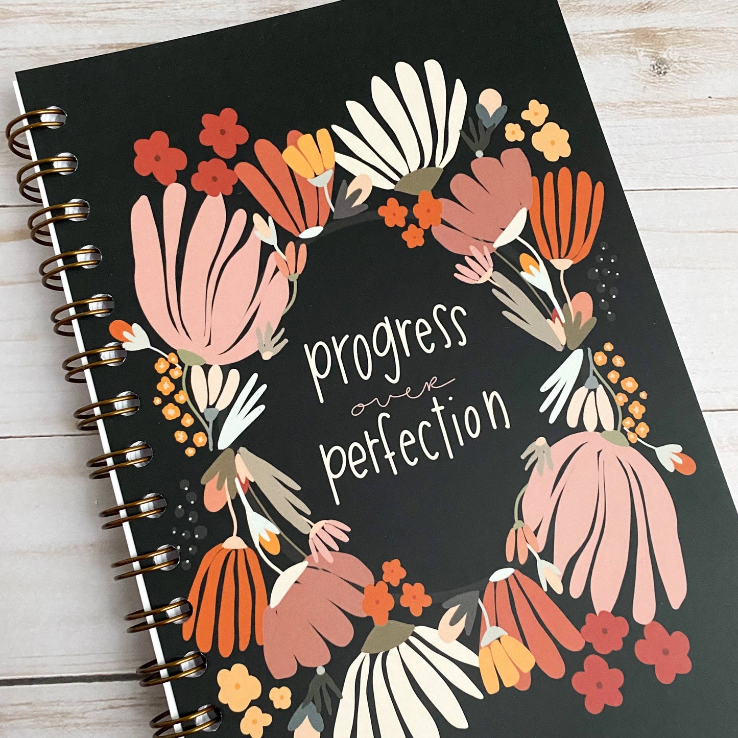 Progress OVER Perfection | Notebook