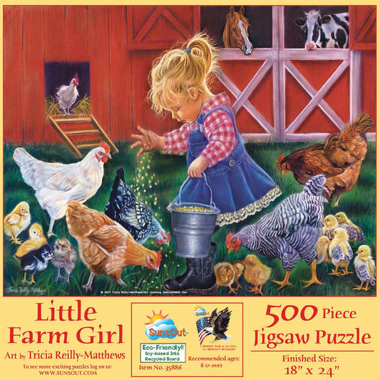 Little Farm Girl | 500 pc Puzzle