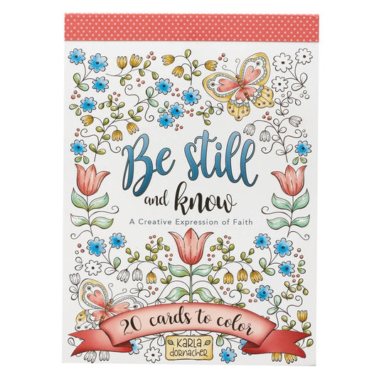 Be Still and Know | Coloring Cards