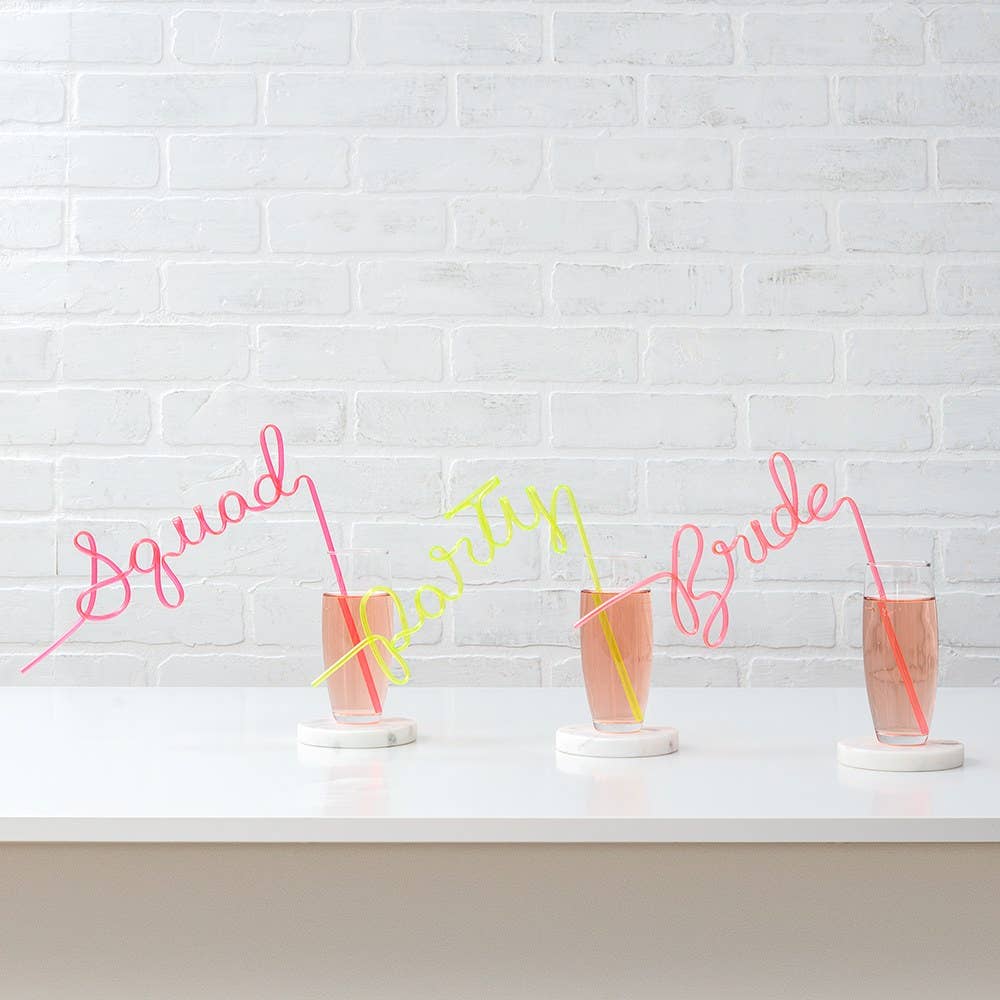 Bachelorette Party Silly Straw - Bride