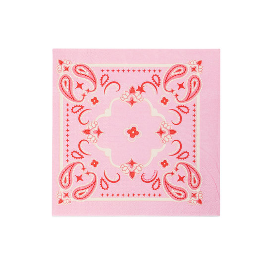 CWG1039 - Bandana Paper Cocktail Napkin