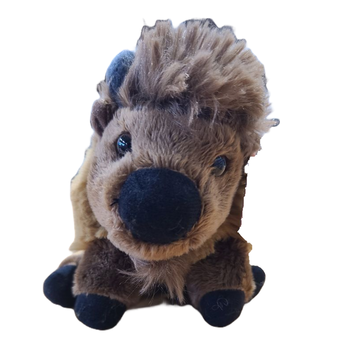 Route 66 Canned Bison - Eco-Friendly Recycled Plush Gift: Pop Top Lid